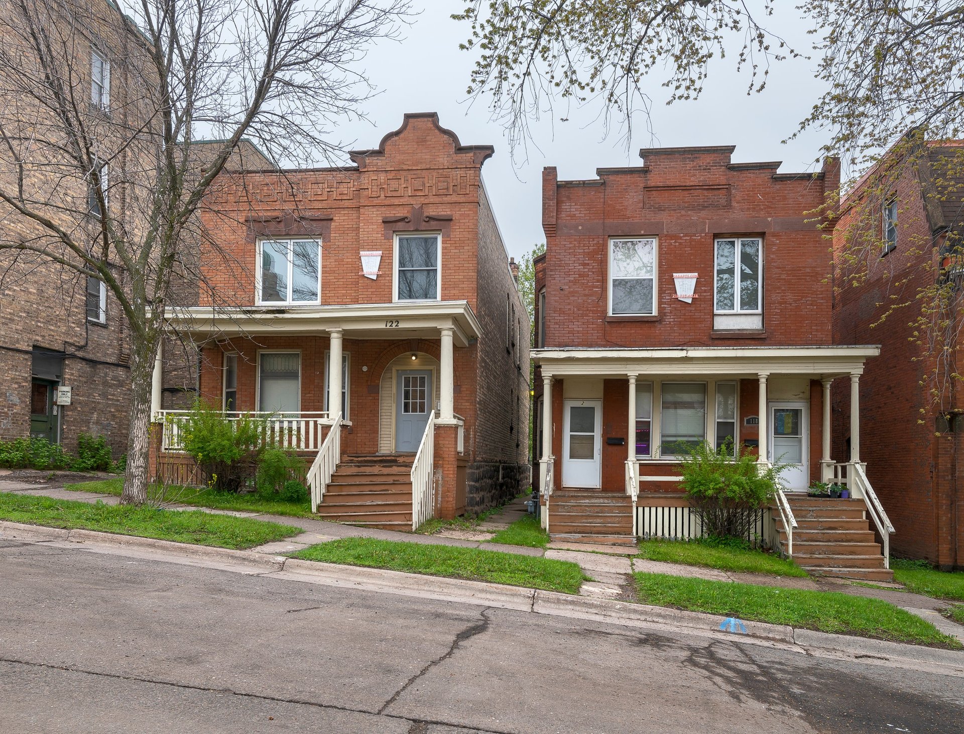 Well-maintained detached duplex homes suited to long-term rental investment