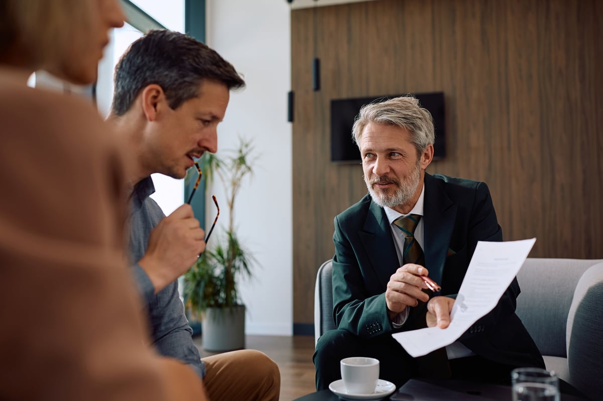 LLC entity structure for DSCR rental property loans — investor reviewing property documents